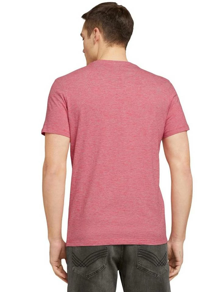Budget 😉 TOM TAILOR T-Shirt Rot-meliert, Dunkelblau-graublau 😀 2 Budget 😉 TOM TAILOR T-Shirt Rot-meliert, Dunkelblau-graublau 😀 - Image 2