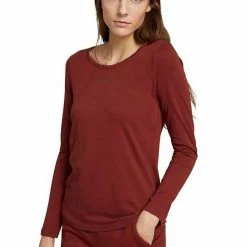 Blitzangebot ⭐ TOM TAILOR Langarmshirt mit Bio-Baumwolle Uni-bedruckt-schwarz, Uni-bedruckt-marine, Uni-bedruckt-bordeaux, Uni-bedruckt-altrosa 👏 -Tom Tailor Verkaufsgeschäft 6d660739 9fe7 5cdb 93be 14a8402a784d