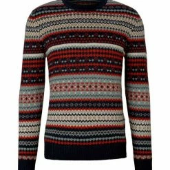 Brandneu ❤️ TOM TAILOR Strickpullover »gemusterter Pullover« Red navy blue allover design, White navy 🎅 christmas jacquard, Ice blue off white navy design 🧨 -Tom Tailor Verkaufsgeschäft 6e207e13 8baf 54a1 a647 247c8ca14161