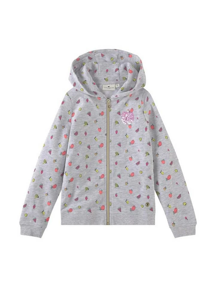 Bester Verkauf 🛒 TOM TAILOR Sweatjacke »Sweatjacke mit Obst-Print« Knockout pink-pink, Allover-multicolored 🎁 4 Bester Verkauf 🛒 TOM TAILOR Sweatjacke »Sweatjacke mit Obst-Print« Knockout pink-pink, Allover-multicolored 🎁 - Image 4