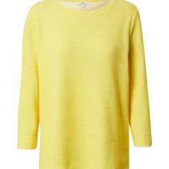 Neu 🛒 TOM TAILOR 3/4-Arm-Shirt Yellow white mini structure, Navy white mini structure 🔥 -Tom Tailor Verkaufsgeschäft 6e4aae54 96d8 5abf b12a e966ac76db4c
