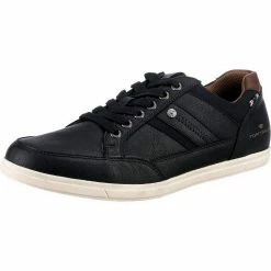 Auslauf 😀 TOM TAILOR »Sneakers Low« 👟 Sneaker Cognac, Schwarz ✨ -Tom Tailor Verkaufsgeschäft 6ec50478 db00 5425 be97 c7f0b2dbe88d