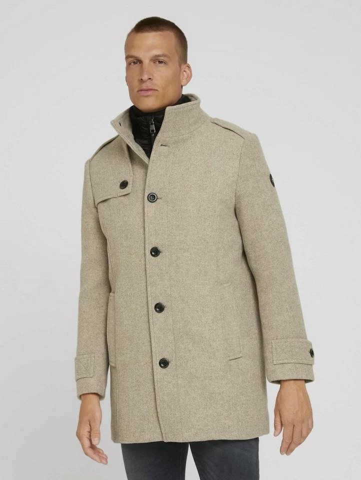 Angebote 🎉 TOM TAILOR Wollmantel »Wollmantel mit Innenjacke« Tarmac grey wool structure, Black, Sand beige wool structure, Grau (13) 😍 25 Angebote 🎉 TOM TAILOR Wollmantel »Wollmantel mit Innenjacke« Tarmac grey wool structure, Black, Sand beige wool structure, Grau (13) 😍 - Image 25