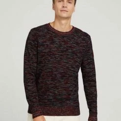 Angebote 🔔 TOM TAILOR Strickpullover »Pullover aus Bio-Baumwolle« Cognac blue offwhite structure, Navy base multicolor structure 🌟 -Tom Tailor Verkaufsgeschäft 6f2ef673 4b2d 5675 b56c 9aff695b2b04