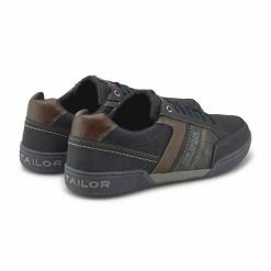 Aktion 🔔 TOM TAILOR »Sneaker aus Kunstleder« 👟 Sneaker Navy, Brown 😀 -Tom Tailor Verkaufsgeschäft 6fd4b9b6 de23 5ffb a6f1 b230a5cc3b9c