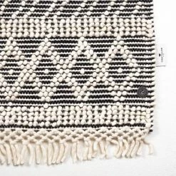 Bester Verkauf ✨ Teppich »Colored Macrame«, TOM TAILOR, rechteckig, Höhe 10 mm, reine Wolle, handgewebt, mit Fransen, Scandi Design, Wohnzimmer Blau, Natur, Rosa, Grau 🥰 -Tom Tailor Verkaufsgeschäft 708fd6fe b12a 5715 9665 0b8d6aa5fce0