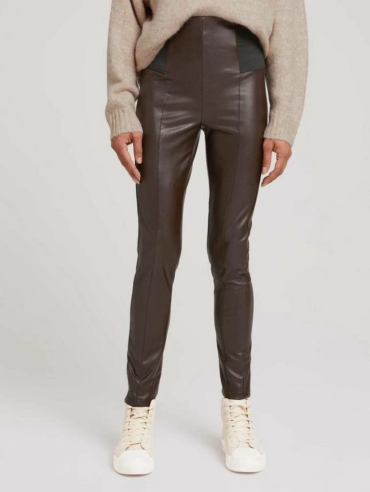 Besorgen 🎉 TOM TAILOR Culotte »Kunstleder Leggings« Deep black, Java dark brown 🎉 1 Besorgen 🎉 TOM TAILOR Culotte »Kunstleder Leggings« Deep black, Java dark brown 🎉