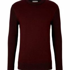 Besorgen 👏 TOM TAILOR Strickpullover »Pullover mit Rippstruktur« Beach Sand, Decadent Bordeaux, Sky Captain Blue 😉 -Tom Tailor Verkaufsgeschäft 70dd1cb9 ff4a 5e28 bcd9 7cf2dab90bcd
