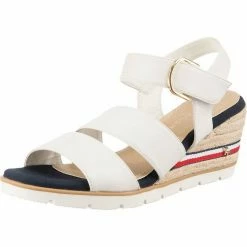 Großhandel 🎁 TOM TAILOR »Keilsandaletten« Keilsandalette Dunkelblau, Weiß-kombi 🎁 -Tom Tailor Verkaufsgeschäft 712ea214 bb96 55dc 8d46 47f06104108f