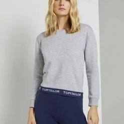 Blitzangebot 💯 TOM TAILOR Pyjamaoberteil »Pyjama Sweatshirt« ✨