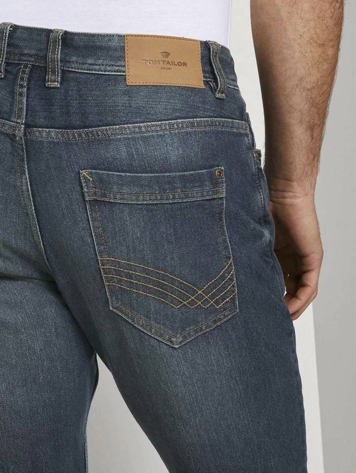 Brandneu 😀 TOM TAILOR Straight-Jeans »Marvin Straight 👖 Jeans« 🎉 4 Brandneu 😀 TOM TAILOR Straight-Jeans »Marvin Straight 👖 Jeans« 🎉 - Image 4