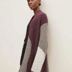 Budget 🤩 TOM TAILOR Strickjacke »Gemusterter Maxi Cardigan« 😀 -Tom Tailor Verkaufsgeschäft 72adffab 4fbf 5444 ba5f 5058773fd763