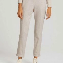 Besorgen 🎉 TOM TAILOR Culotte »Loose Fit Hose mit elastischem Bund« Deep black, Cold beige melange 🔥 -Tom Tailor Verkaufsgeschäft 72f115c9 6168 5e23 af68 75b2b3871ffb