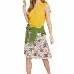 Coupon ✔️ TOM TAILOR Blusentop mit kurzer Knopfleiste Deep Golden Yellow, White Geometric, Goji Orange 🔥 -Tom Tailor Verkaufsgeschäft 732317e1 48d8 5577 a444 66fff4bf25bf