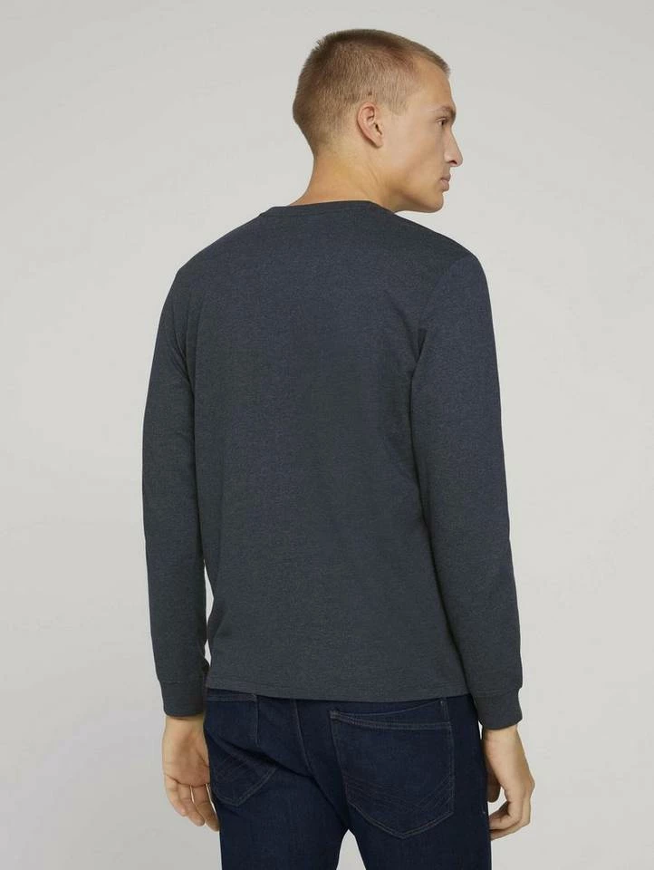 Bestpreis 🥰 TOM TAILOR T-Shirt »Langarmshirt mit Bio-Baumwolle« 💯 2 Bestpreis 🥰 TOM TAILOR T-Shirt »Langarmshirt mit Bio-Baumwolle« 💯 - Image 2