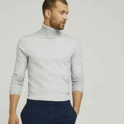 Bestes Angebot ⌛ TOM TAILOR Rollkragenpullover Light Soft Grey Melange, Braun, Knitted Navy Melange, Schwarz 🥰 -Tom Tailor Verkaufsgeschäft 73aa69b6 41ae 549c a522 0f622c70421c
