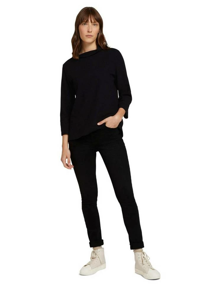 Aktion 🌟 TOM TAILOR Rollkragenshirt mit Knöpfen an den Ärmelenden Gingerbread brown, Deep black (schwarz), Soft greyish green (mintgrün) 👏 4 Aktion 🌟 TOM TAILOR Rollkragenshirt mit Knöpfen an den Ärmelenden Gingerbread brown, Deep black (schwarz), Soft greyish green (mintgrün) 👏 - Image 4