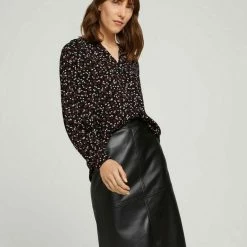 Großhandel 🔔 TOM TAILOR Langarmbluse »Gemusterte Henleybluse« Beige small dot design, Black small dot design, Green shades floral design, Green small floral design 😉 -Tom Tailor Verkaufsgeschäft 74c52270 28e1 538e 9088 af5fc8b5388e