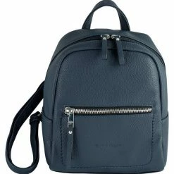 Am billigsten 🥰 TOM TAILOR Cityrucksack »TINNA«, mit praktischem Reißverschluss-Rückfach Khaki, Red, Rot, Black 🎁