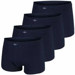 Auslauf ⭐ TOM TAILOR Boxershorts (4 Stück) natürlich, hautfreundlich, weich, 4 Stück in einer Dose 4 x schwarz, 4 x navy, 821 grau, 930 schwarz 🧨 -Tom Tailor Verkaufsgeschäft 7561d320 35b7 5273 91e4 54120b9ef522