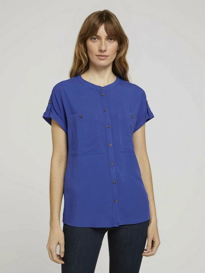 Bestes Angebot 😉 TOM TAILOR Kurzarmbluse Anemone blue, Grape Leaf Green, Celery ice 🤩 19 Bestes Angebot 😉 TOM TAILOR Kurzarmbluse Anemone blue, Grape Leaf Green, Celery ice 🤩 - Image 19