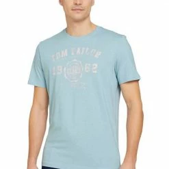 Top 10 ⌛ TOM TAILOR T-Shirt mit Logofrontprint Offwhite, Plain red, Sky captain blue white melange, Royalblau 🎁 61 Top 10 ⌛ TOM TAILOR T-Shirt mit Logofrontprint Offwhite, Plain red, Sky captain blue white melange, Royalblau 🎁 -Tom Tailor Verkaufsgeschäft 76c53207 3fdb 571f b32f 583248450fa7