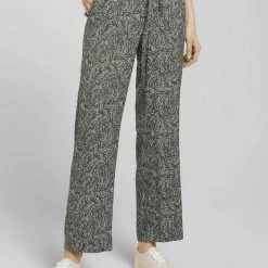 Budget 💯 TOM TAILOR Culotte »Gemusterte Loose Fit Hose« 🥰 -Tom Tailor Verkaufsgeschäft 770e3c95 90aa 5a5c 9831 df61bcb29687