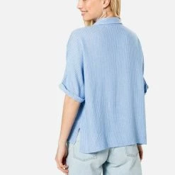 Schlussverkauf 😉 TOM TAILOR Kurzarmbluse Blue white vertical stripe, Navy white vertical stripe 🎉 20 Schlussverkauf 😉 TOM TAILOR Kurzarmbluse Blue white vertical stripe, Navy white vertical stripe 🎉 -Tom Tailor Verkaufsgeschäft 77b2eecd fbdd 5594 815c 2feb1e2b80dc