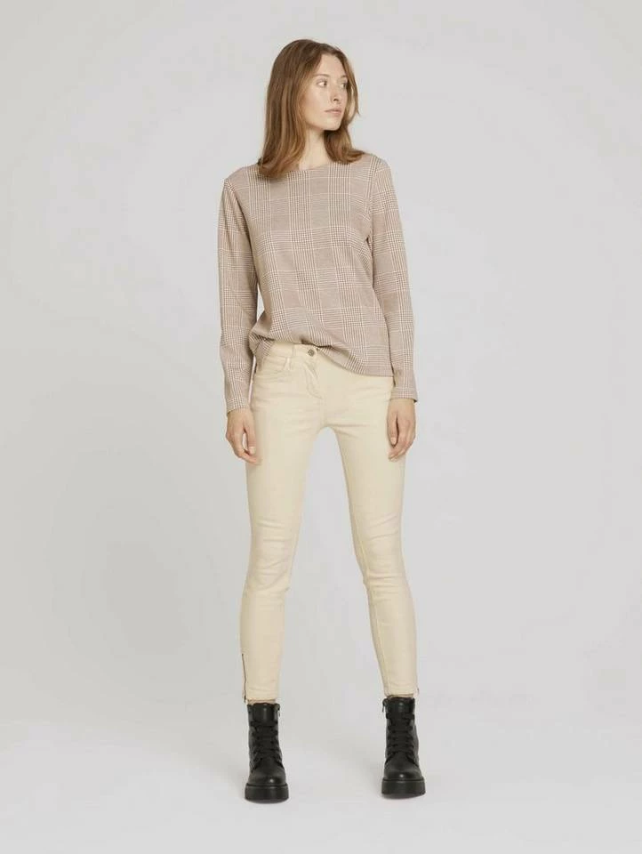 Bestpreis 🔥 TOM TAILOR Sweatshirt »Kariertes Sweatshirt« 🔥 3 Bestpreis 🔥 TOM TAILOR Sweatshirt »Kariertes Sweatshirt« 🔥 - Image 3