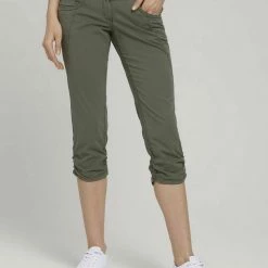 Coupon 👍 TOM TAILOR Caprihose mit Raffungen am Beinsaum Blue stripe pants, Beige thin stripe, Navy, Grape Leaf Green 🛒 -Tom Tailor Verkaufsgeschäft 7865ebc2 9975 549b 8912 e9b263c3178b