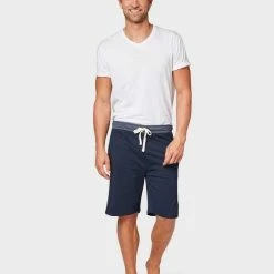 Angebote 🛒 TOM TAILOR Pyjamahose »Bermuda Shorts aus Jersey« Grey-dark-solid, Blue-dark-solid 🥰 -Tom Tailor Verkaufsgeschäft 78adfa33 09f5 5c52 9ff9 e4a9b3f1af92