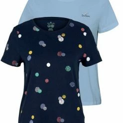 Großhandel 🌟 TOM TAILOR T-Shirt (Packung, 2-tlg., 2er-Pack) Marine | marine-gestreift, Wollweiß | pink-gestreift, Mittelblau | marine-gemustert 🧨 -Tom Tailor Verkaufsgeschäft 7914df85 f2a9 5598 9fba b7677d0780ae