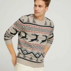 Brandneu ❤️ TOM TAILOR Strickpullover »gemusterter Pullover« Red navy blue allover design, White navy 🎅 christmas jacquard, Ice blue off white navy design 🧨 -Tom Tailor Verkaufsgeschäft 7990a6b8 12d6 5a34 a21c ce968a74a6e5