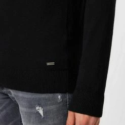 Auslauf ❤️ TOM TAILOR Rundhalspullover Light Soft Grey Melange, Sky Captain Blue, Light wood taupe melange, Black 🛒 -Tom Tailor Verkaufsgeschäft 799170fa 37fe 5777 bd8a d47a2818a450