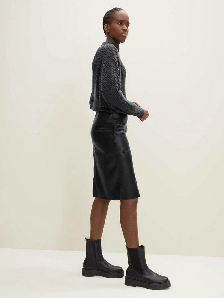 Angebote 😍 TOM TAILOR Sommerrock »Midirock aus Kunstleder« 🌟 4 Angebote 😍 TOM TAILOR Sommerrock »Midirock aus Kunstleder« 🌟 - Image 4