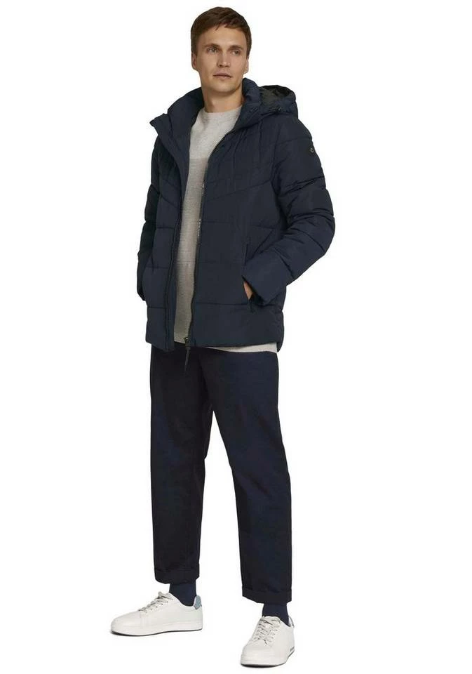 Angebote 🌟 TOM TAILOR Steppjacke unifarben Olive Night Green, Schwarz, Navy 🎉 4 Angebote 🌟 TOM TAILOR Steppjacke unifarben Olive Night Green, Schwarz, Navy 🎉 - Image 4