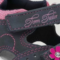 Billig ❤️ TOM TAILOR »Baby 🩴 Sandalen für Mädchen« 🩴 Sandale Rosa, Dunkelblau, Navy 🔔 -Tom Tailor Verkaufsgeschäft 7a241842 950c 5636 bf76 29858efbaa27