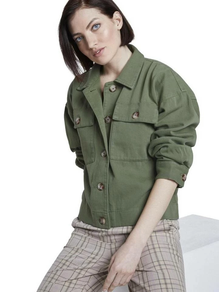 Neu 🌟 TOM TAILOR Kurzjacke »cropped utility jacket« 😀 2 Neu 🌟 TOM TAILOR Kurzjacke »cropped utility jacket« 😀 - Image 2