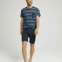Bestpreis 🔥 TOM TAILOR Pyjama »Gestreiftes Pyjama-Set mit Shorts« 😀 -Tom Tailor Verkaufsgeschäft 7ae6b90e 9e07 5ca2 afdd 232b9b2f6d4e