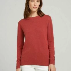 Billig 🔔 TOM TAILOR Strickpullover »Pullover U-Boot-Ausschnitt« Blush rose melange, Frozen Berry Sorbet, Merigold Yellow, Desert sand melange 🎁 -Tom Tailor Verkaufsgeschäft 7b4c6745 c4b6 5222 8852 20990470f2c8