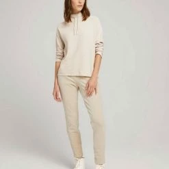 Top 10 🎁 TOM TAILOR Strickpullover »Kordelzug Pullover mit Bio-Baumwolle« Dark pine green, Khaki olive, Cold beige 🌟 -Tom Tailor Verkaufsgeschäft 7b9bc66a 2e80 5d35 a8ce ef061c324cb7