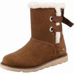 Besorgen 👍 TOM TAILOR »Winterstiefel TEX für Mädchen« Winterstiefel Braun, Schwarz 🤩 -Tom Tailor Verkaufsgeschäft 7c3cb593 03c7 5326 ae31 8d7fad473bde