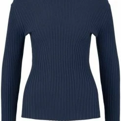 Großhandel 🎁 TOM TAILOR Stehkragenpullover mit schöner Rippstruktur 👖 Jeansblau, Bordeaux, Hellbeige 👏 -Tom Tailor Verkaufsgeschäft 7c453827 564e 564e 89fe ce5d7aa4ba5b