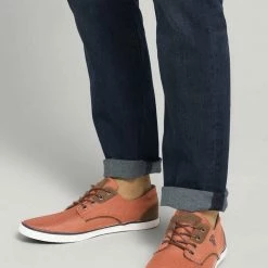 Brandneu 😍 TOM TAILOR »Strukturierte Schnürschuhe mit Lederdetails« 👟 Sneaker Navy, Agate stone blue, Yellow, Orange ⭐ -Tom Tailor Verkaufsgeschäft 7c7aca39 ec8c 51c0 9ff3 22bcf2cfadfc