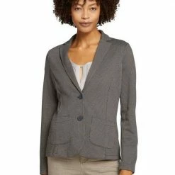 Blitzangebot ✨ TOM TAILOR Jerseyblazer mit Reverskragen 👍