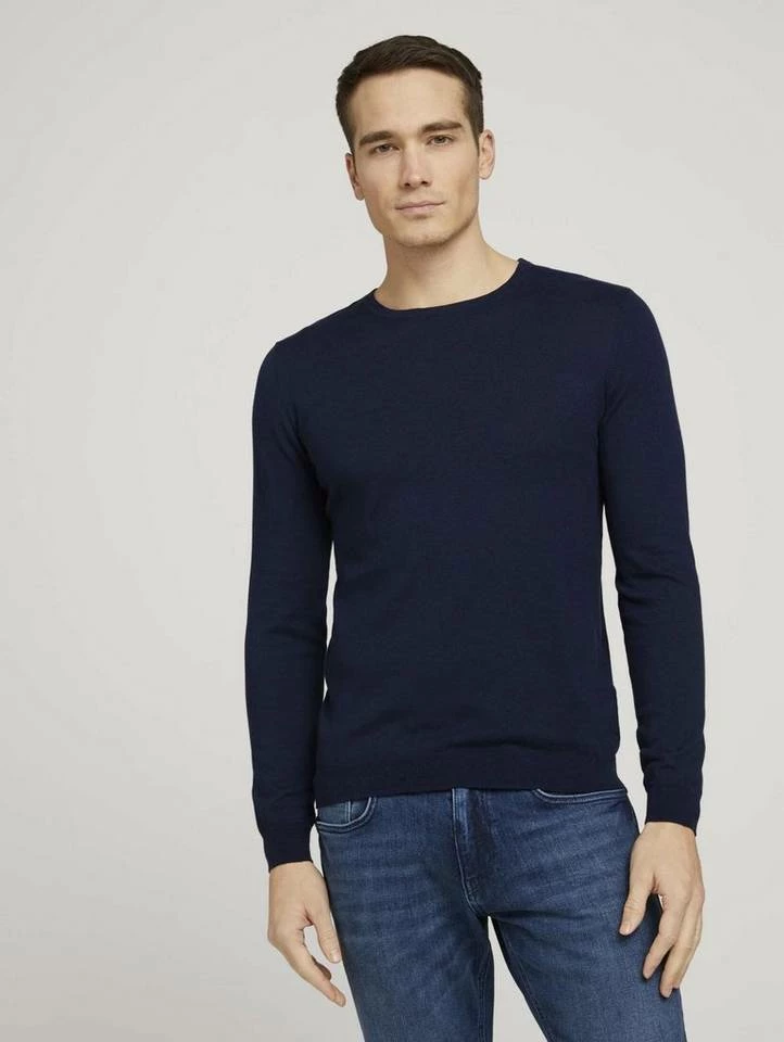 Billig ⭐ TOM TAILOR Strickpullover Bright ibiza blue, Dark Blue ❤️ 9 Billig ⭐ TOM TAILOR Strickpullover Bright ibiza blue, Dark Blue ❤️ - Image 9