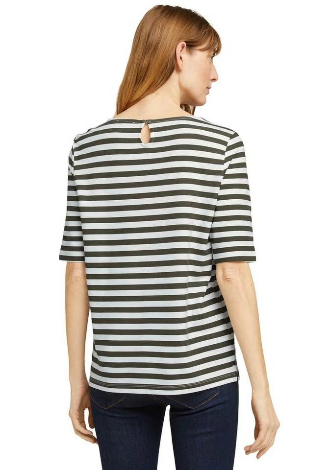 Bestpreis 😍 TOM TAILOR T-Shirt mit besonderem Knopfverschluss hinten 🥰 2 Bestpreis 😍 TOM TAILOR T-Shirt mit besonderem Knopfverschluss hinten 🥰 - Image 2