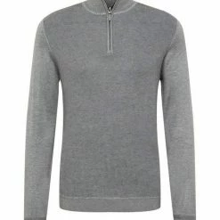 Rabatt 🧨 TOM TAILOR Strickpullover Stormy Gray Melange, Black, Soft beige melange 👍