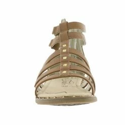 Rabatt 💯 TOM TAILOR »TOM TAILOR Römer-Sandalen modische Damen Riemchen-Sandaletten Nieten-Schuhe Braun« 🩴 Sandale ✔️ -Tom Tailor Verkaufsgeschäft 7dcb3b5c ff16 5d92 a630 7ec20f537fdb