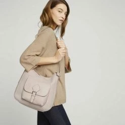 Bestes Angebot ✔️ TOM TAILOR Schultertasche »Milana Hobo Tasche mit Schnalle« Old rose, Off white #ft5_slash# off white, Grey, Schwarz #ft5_slash# black 🧨